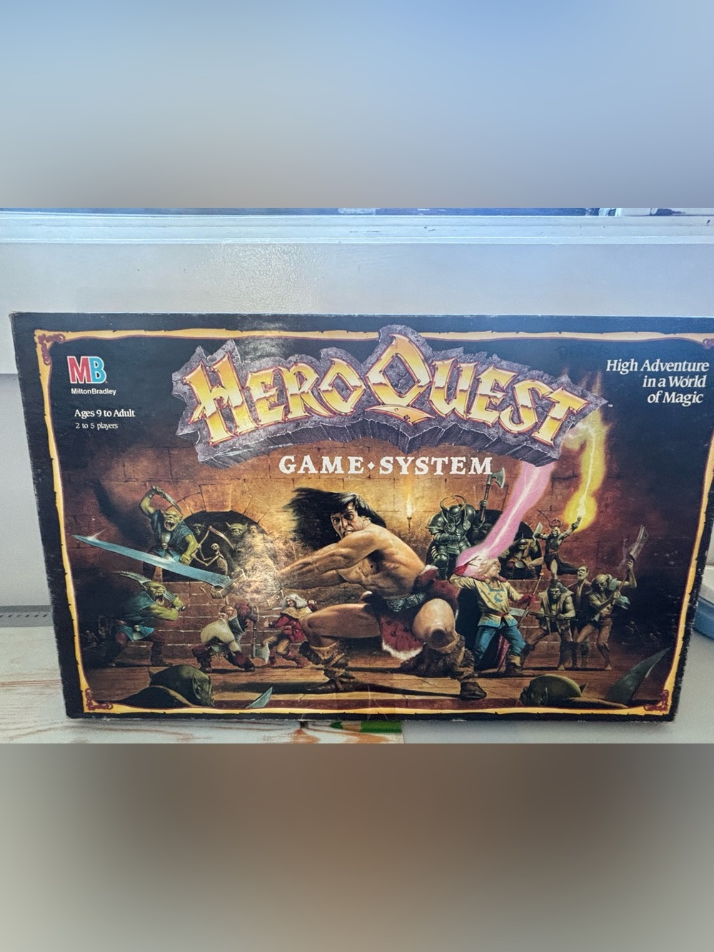 Milton Bradley HeroQuest Game System Board Game
